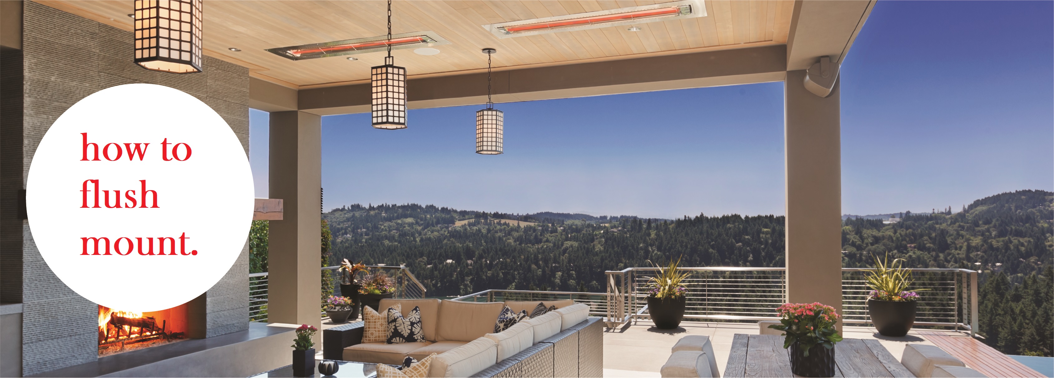 Infratech Flush Mount Heaters